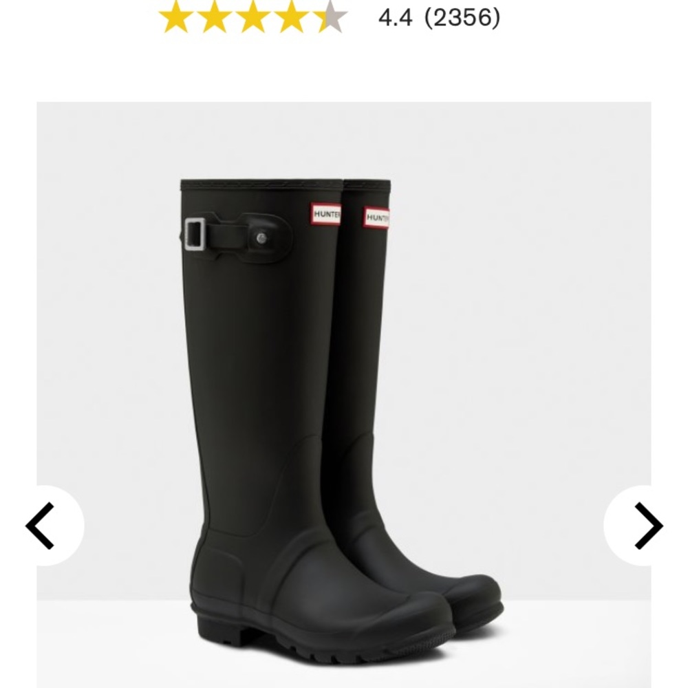 Original Tall Hunter Rain Boots in Green